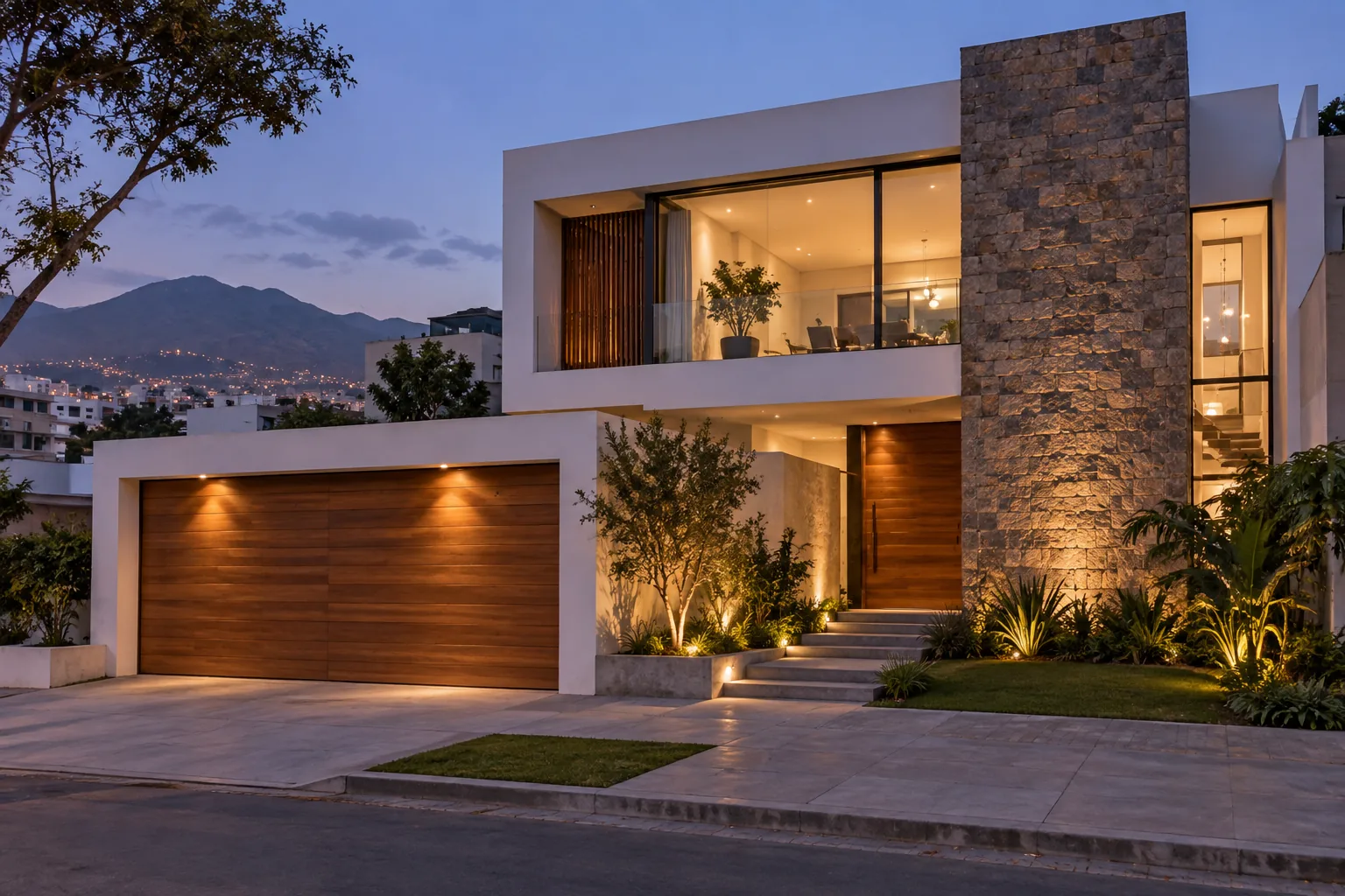 Vivienda contemporánea terminada tras una obra integral de construcción y remodelación